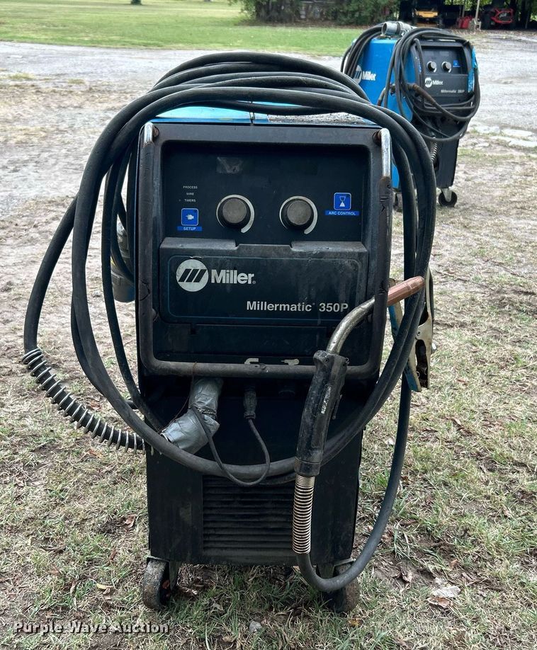 image for item KH9512 (2) Miller Millermatic 350P welders