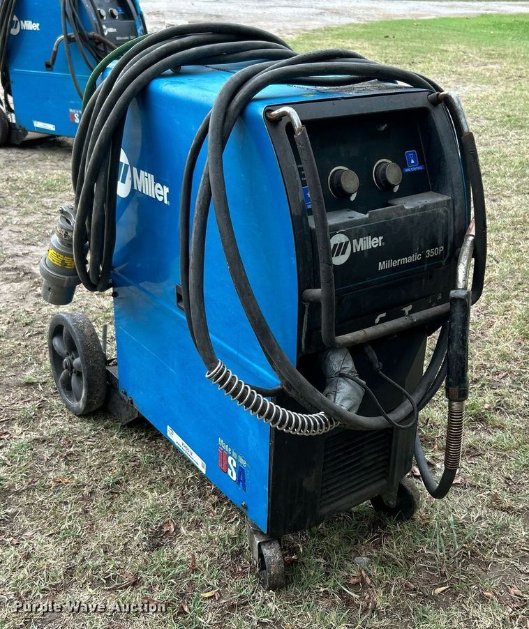image for item KH9512 (2) Miller Millermatic 350P welders