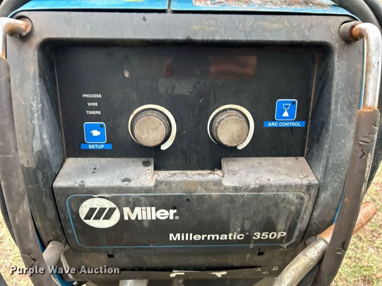 image for item KH9512 (2) Miller Millermatic 350P welders