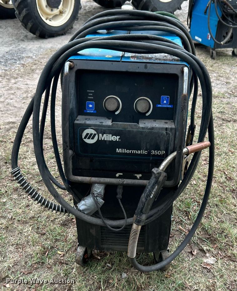 image for item KH9512 (2) Miller Millermatic 350P welders