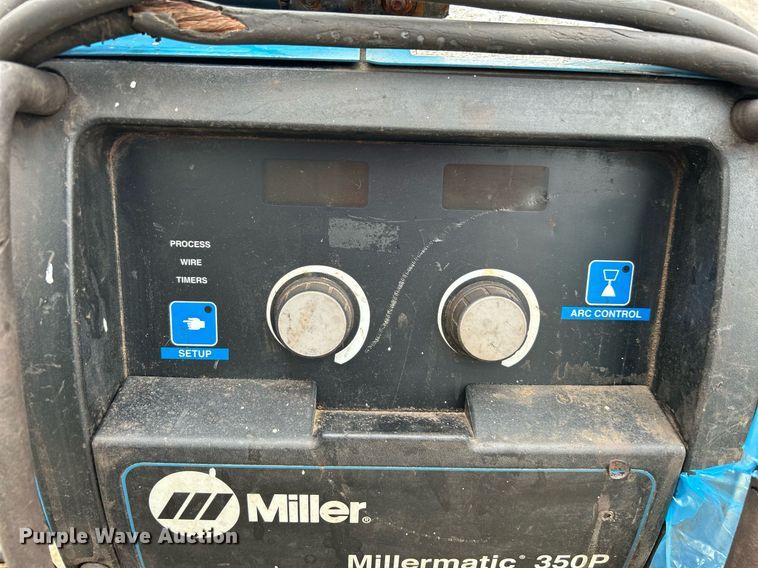 image for item KH9512 (2) Miller Millermatic 350P welders