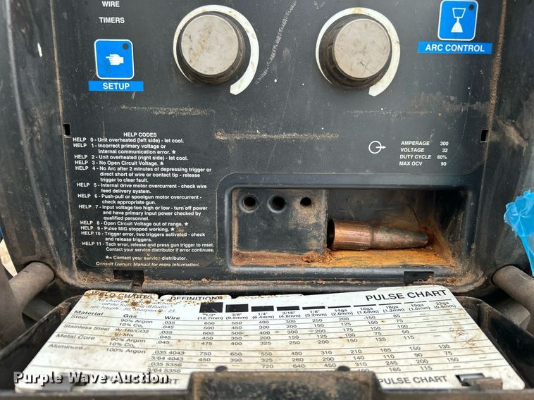 image for item KH9512 (2) Miller Millermatic 350P welders