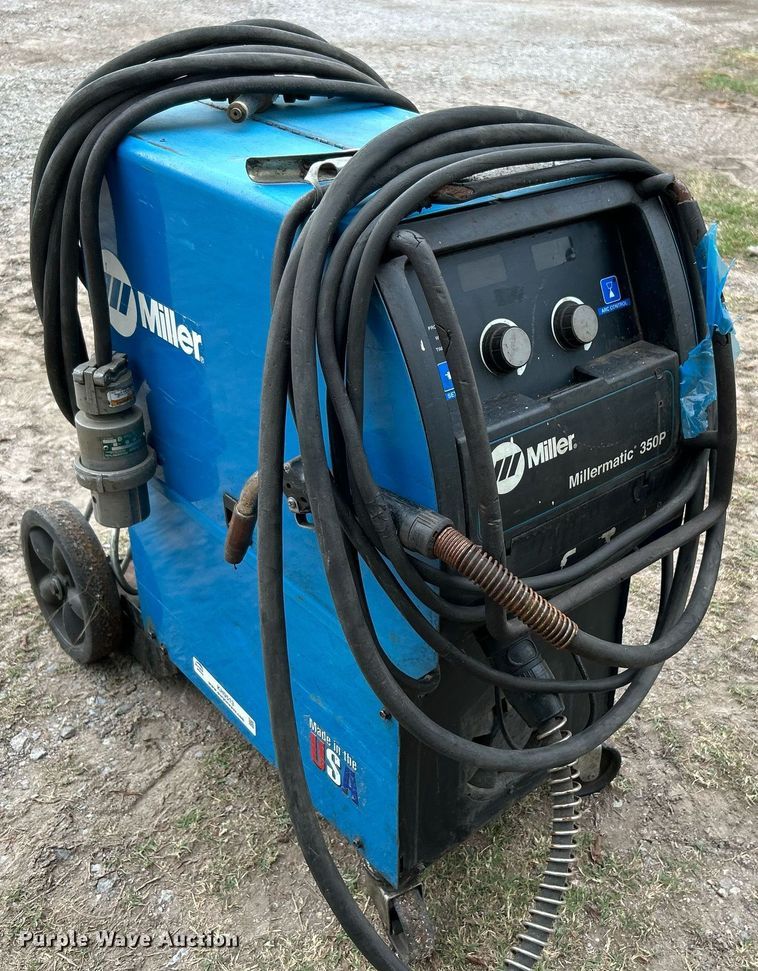 image for item KH9512 (2) Miller Millermatic 350P welders