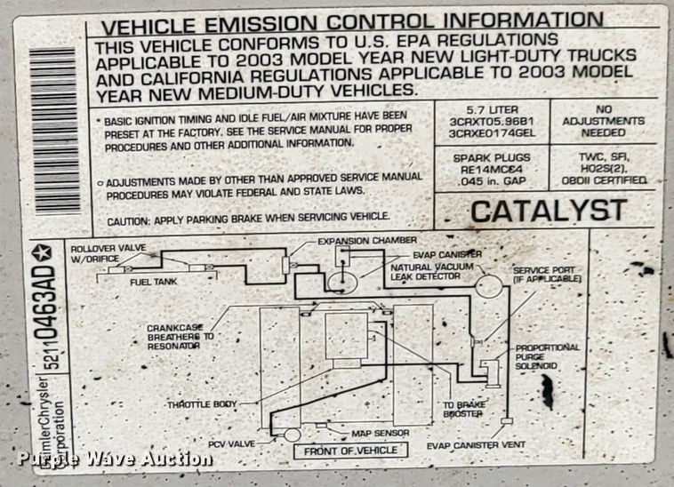 image for item KS9176 2003 Dodge Ram 2500  Quad Cab pickup truck
