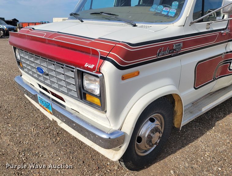 image for item KS9181 1989 Ford E350 Cabriolet  van