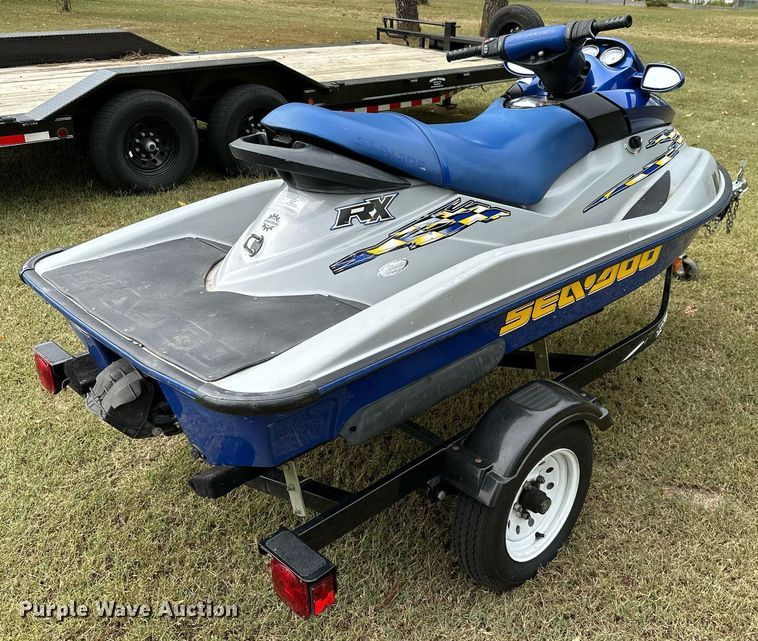 image for item KT9350 2002 Sea Doo Bombardier  personal watercraft