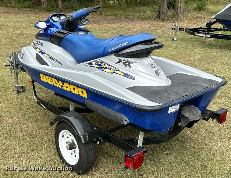 image for item KT9350 2002 Sea Doo Bombardier  personal watercraft