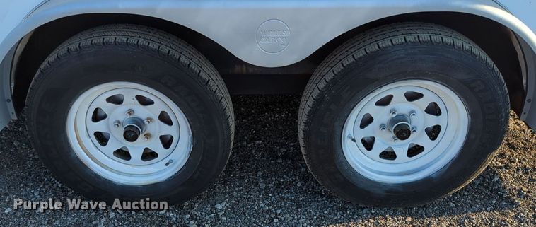 image for item KW9048 2002 Wells Cargo  fiber optic trailer