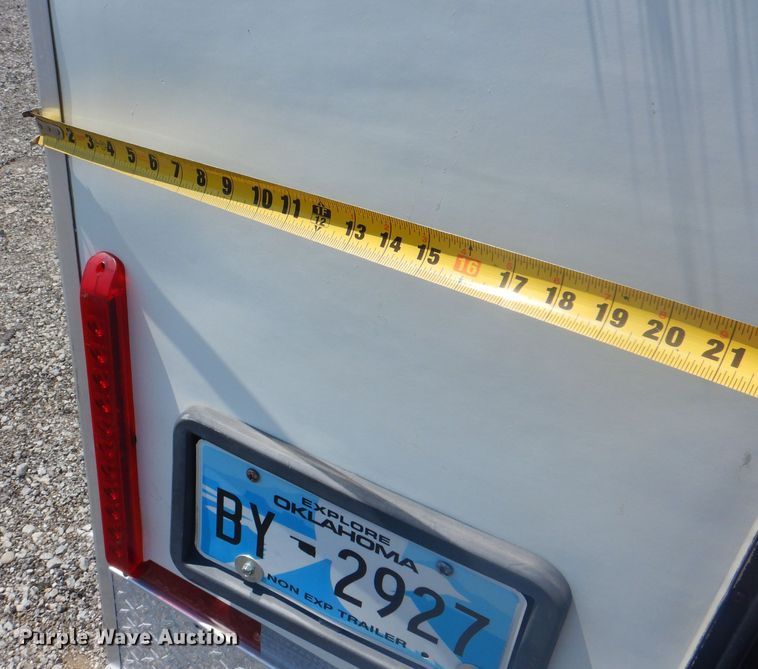 image for item KW9068 2014 inTech  fiber optic trailer