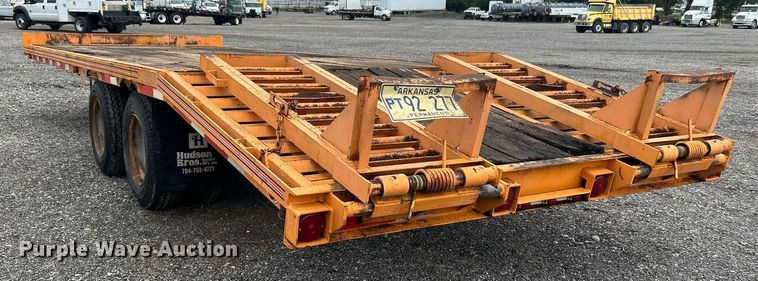 image for item KW9174 1999 Hudson Brothers  equipment trailer