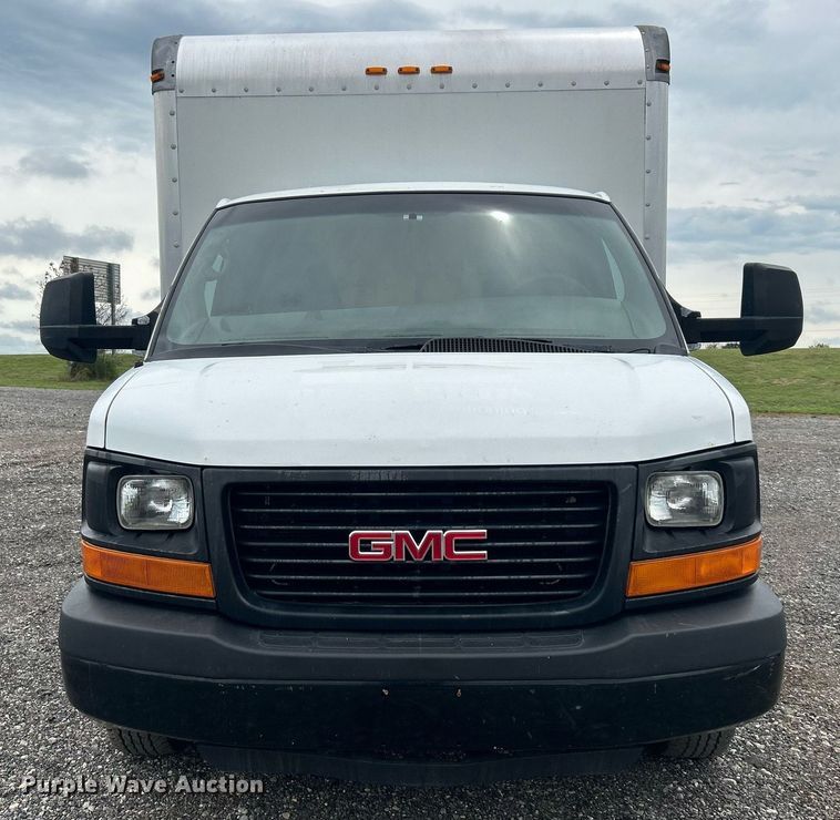 image for item KW9178 2012 GMC Savana  box truck