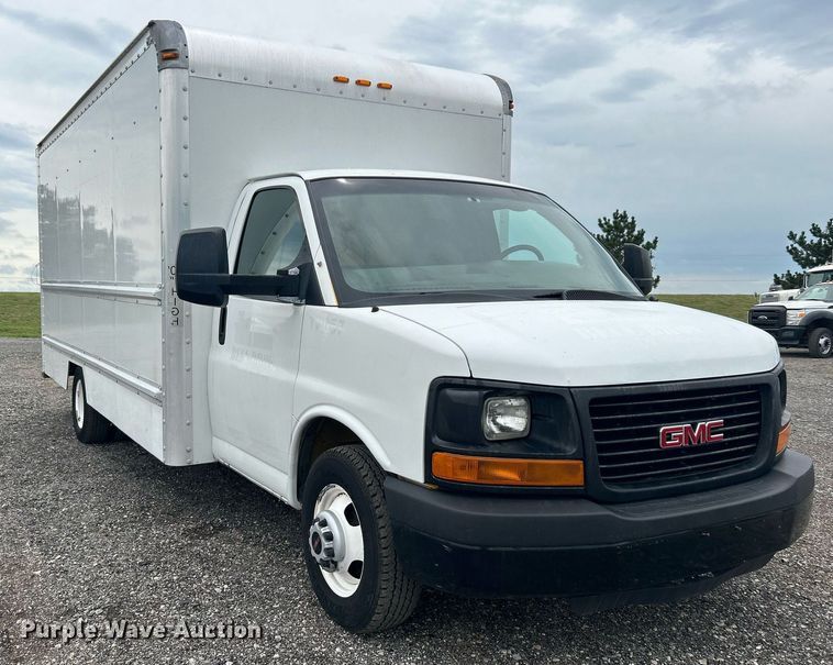 image for item KW9178 2012 GMC Savana  box truck
