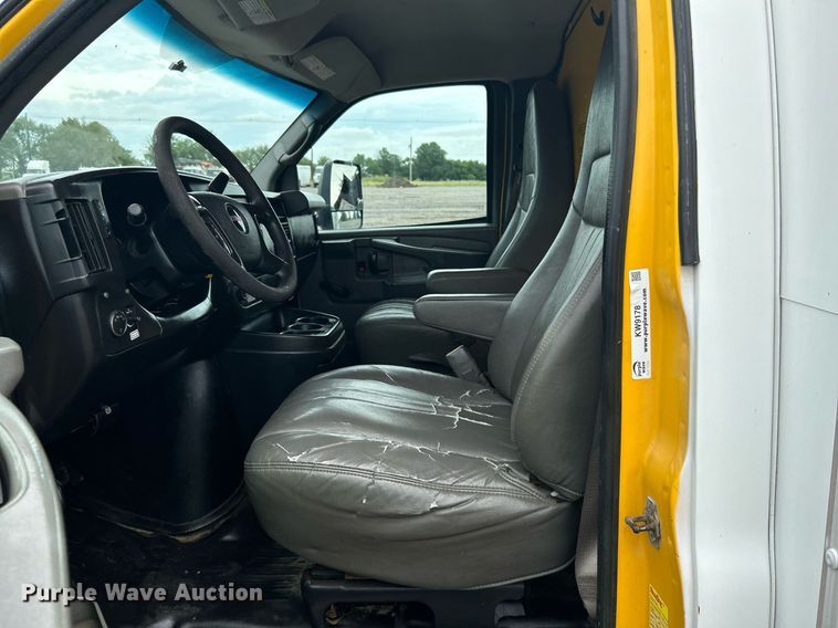 image for item KW9178 2012 GMC Savana  box truck