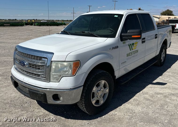 image for item KX9740 2014 Ford F150 XLT SuperCrew pickup truck