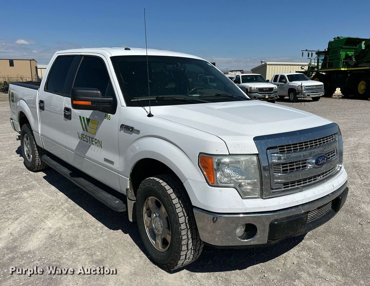 image for item KX9740 2014 Ford F150 XLT SuperCrew pickup truck