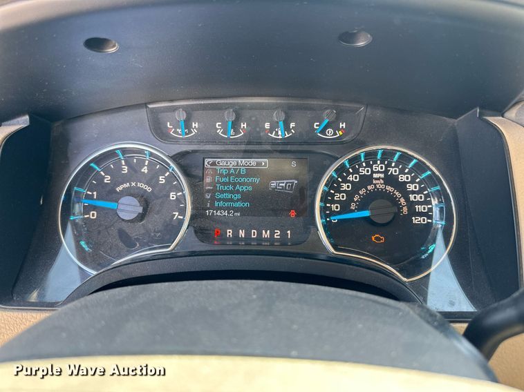 image for item KX9740 2014 Ford F150 XLT SuperCrew pickup truck