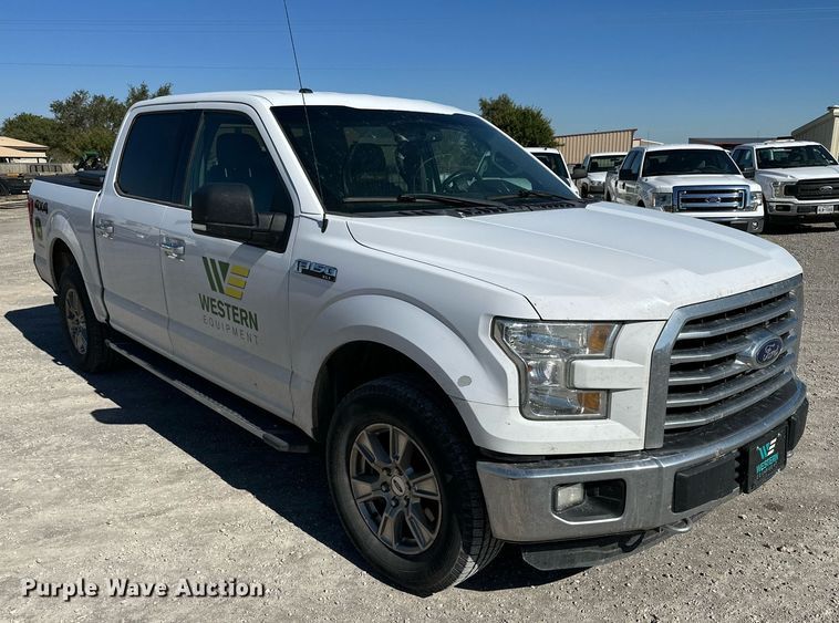 image for item KX9743 2015 Ford F150 XLT  SuperCrew pickup truck