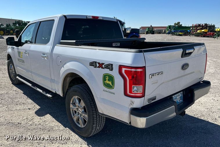 image for item KX9743 2015 Ford F150 XLT  SuperCrew pickup truck