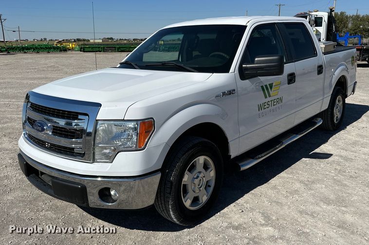 image for item KX9745 2014 Ford F150 XLT SuperCrew pickup truck