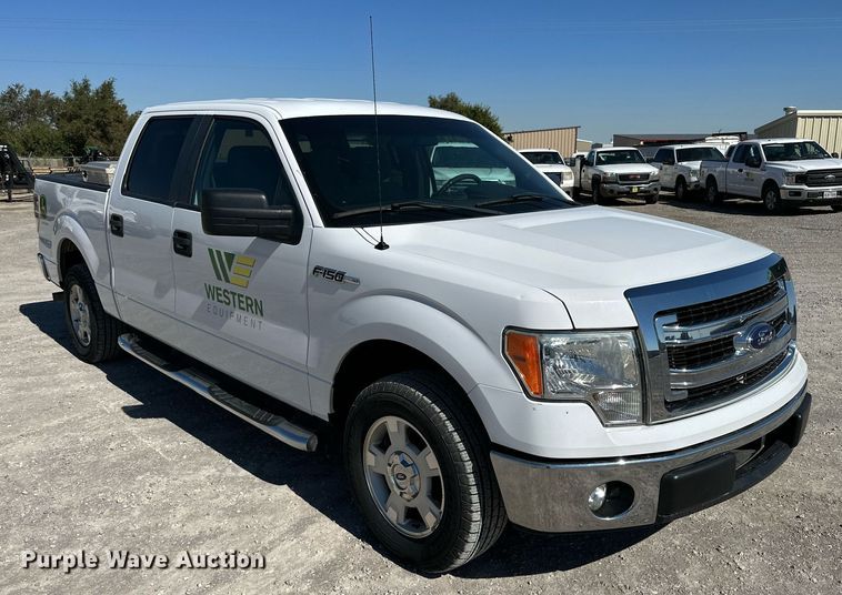 image for item KX9745 2014 Ford F150 XLT SuperCrew pickup truck