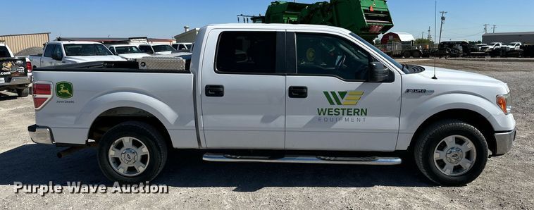 image for item KX9745 2014 Ford F150 XLT SuperCrew pickup truck