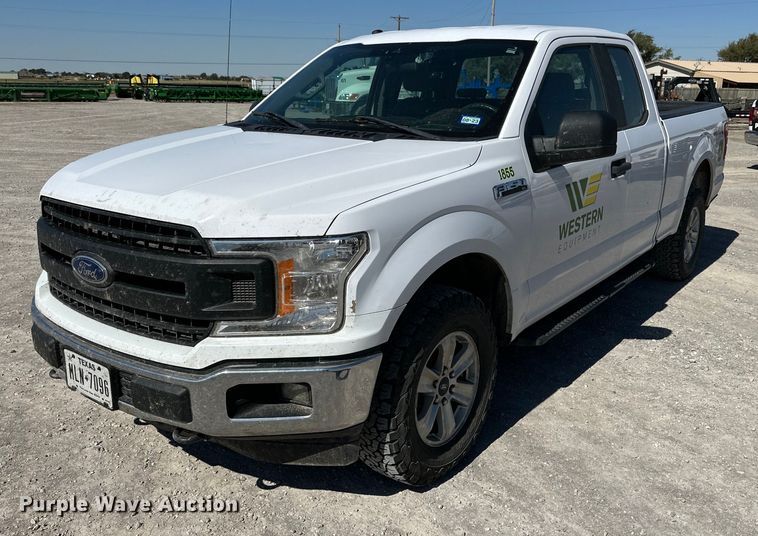 image for item KX9747 2019 Ford  F150 XL SuperCab pickup truck