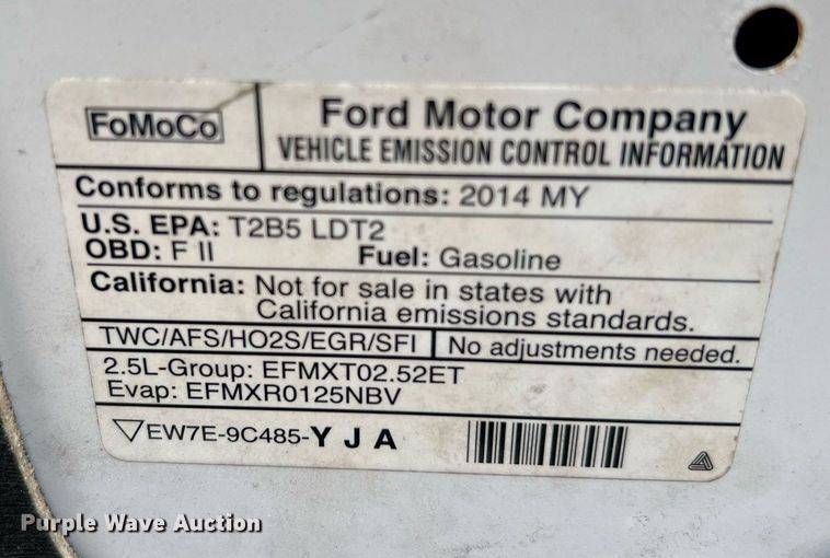 image for item LF9493 2014 Ford Escape  SUV