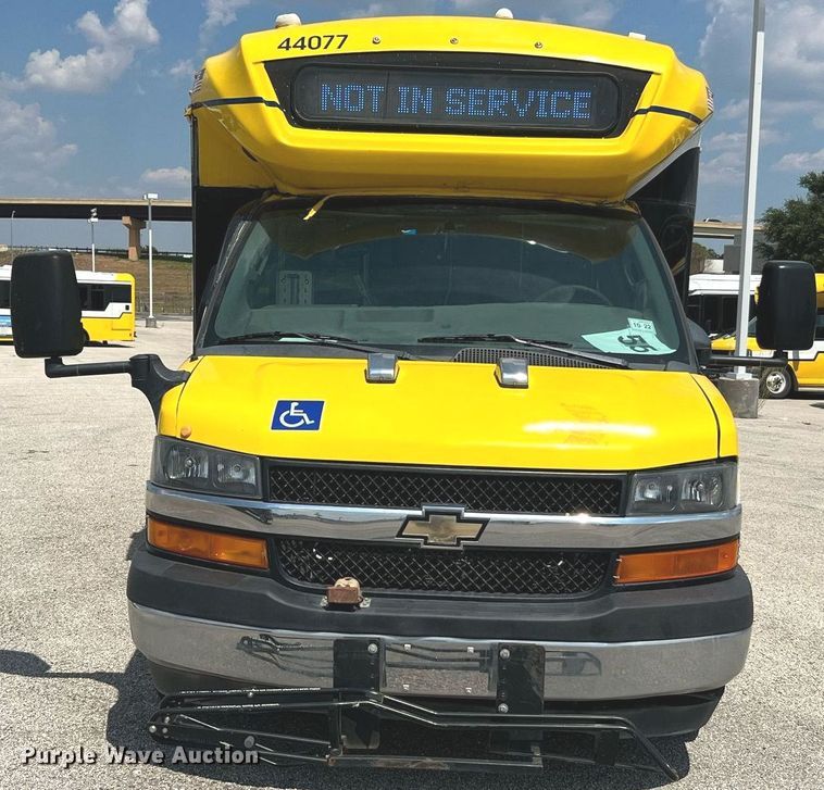 image for item LF9497 2017 Chevrolet Express  shuttle bus