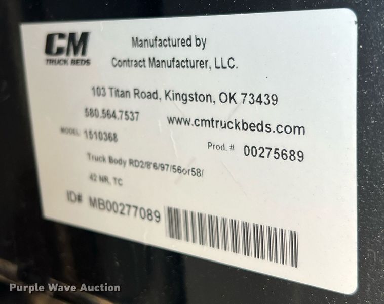 image for item LF9502 2020 Chevrolet Silverado 3500HD  Crew Cab flatbed pickup truck