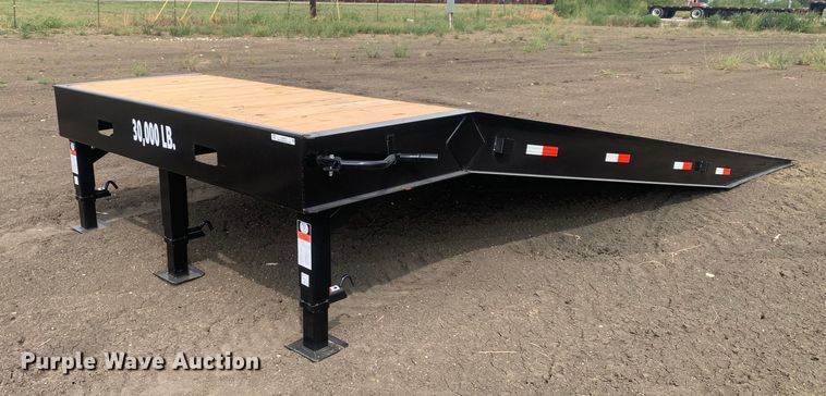 image for item LH9774 Shop built portable loading ramp