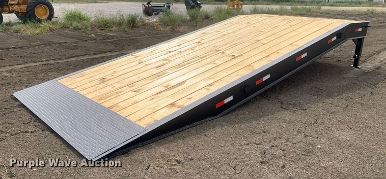 image for item LH9774 Shop built portable loading ramp