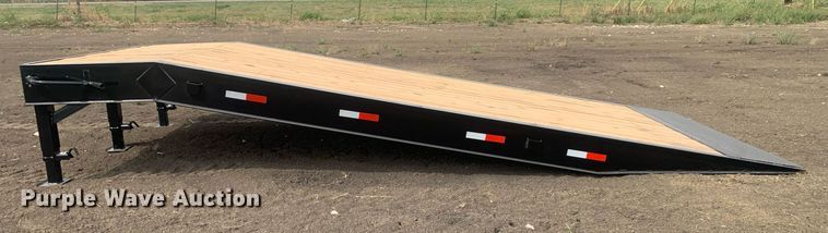 image for item LH9774 Shop built portable loading ramp