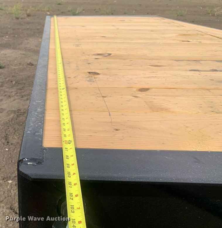 image for item LH9774 Shop built portable loading ramp