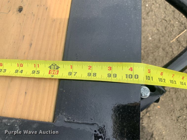 image for item LH9774 Shop built portable loading ramp