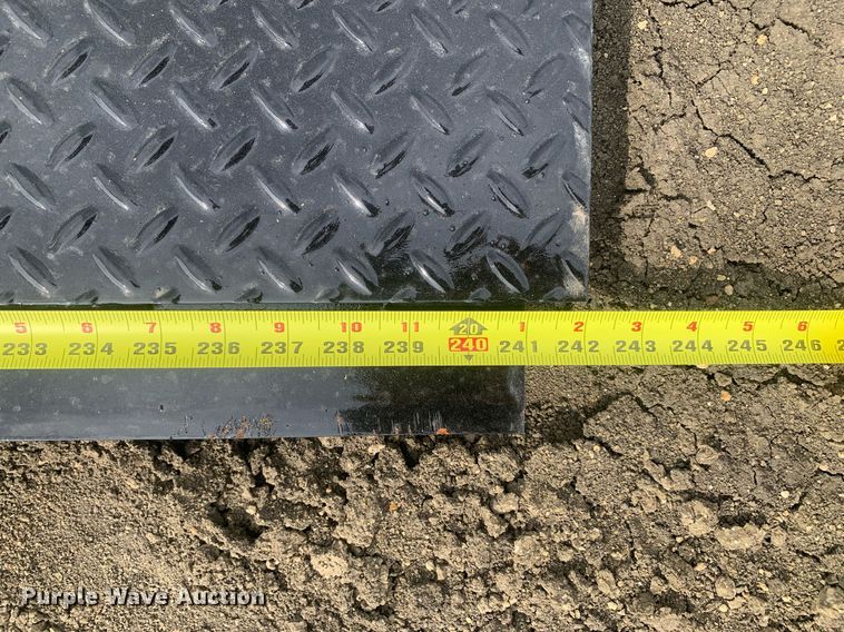 image for item LH9774 Shop built portable loading ramp