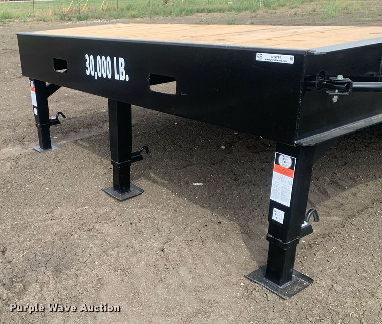 image for item LH9774 Shop built portable loading ramp