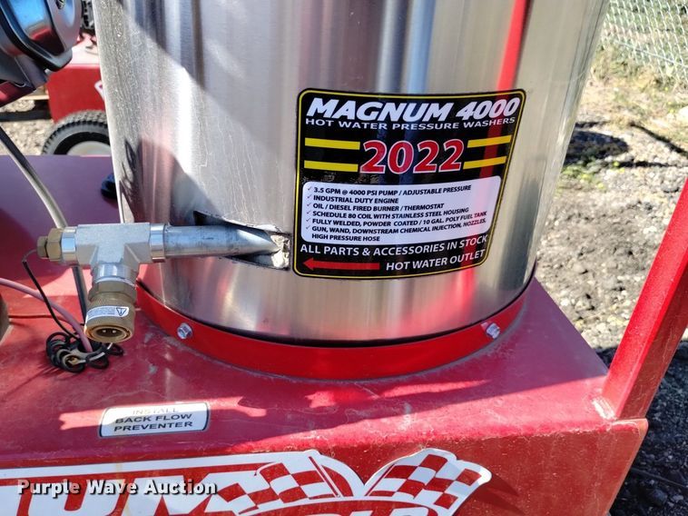 image for item LN9859 Magnum  GS18 pressure washer