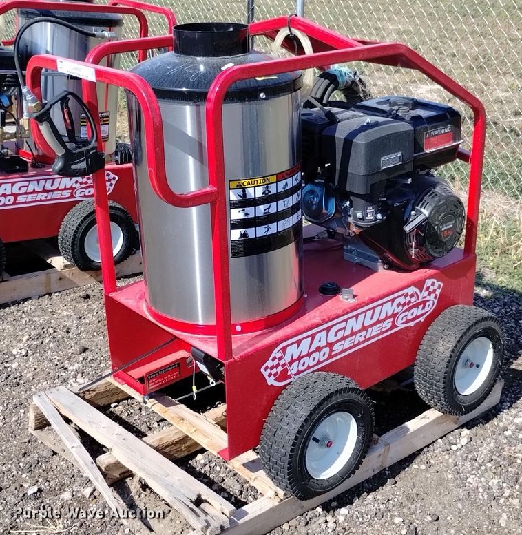 image for item LN9860 Mangum  GS18 pressure washer