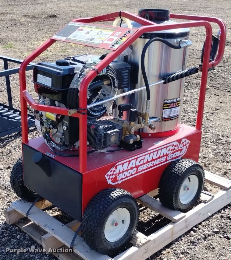 image for item LN9860 Mangum  GS18 pressure washer