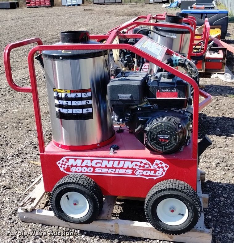 image for item LN9860 Mangum  GS18 pressure washer