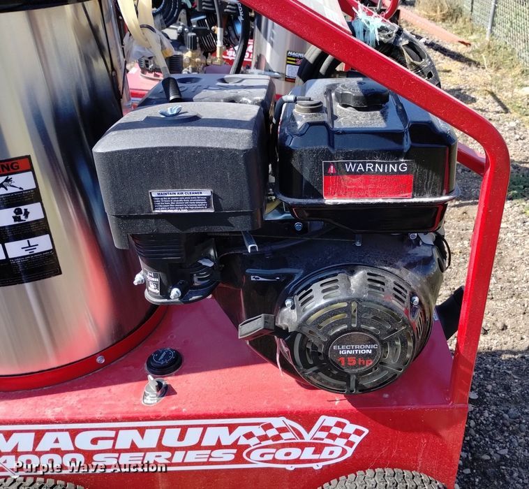 image for item LN9860 Mangum  GS18 pressure washer