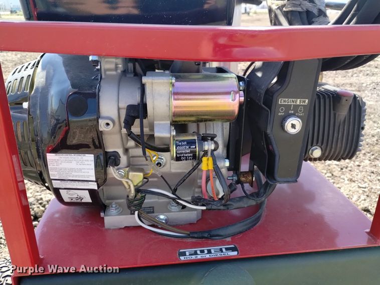 image for item LN9860 Mangum  GS18 pressure washer