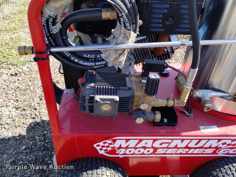 image for item LN9860 Mangum  GS18 pressure washer