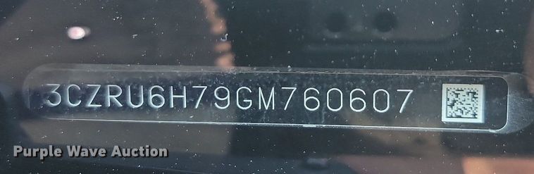 image for item LQ9237 2016 Honda HR-V  SUV