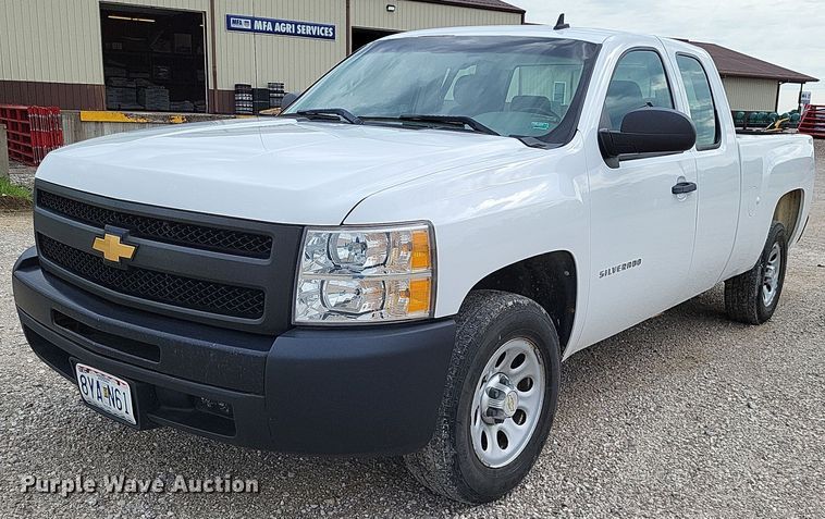 image for item LS9606 2012 Chevrolet Silverado 1500  Ext. Cab pickup truck