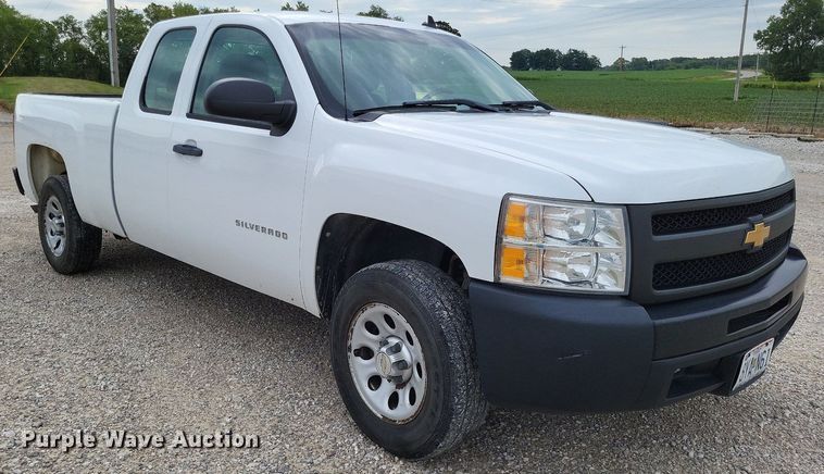 image for item LS9606 2012 Chevrolet Silverado 1500  Ext. Cab pickup truck
