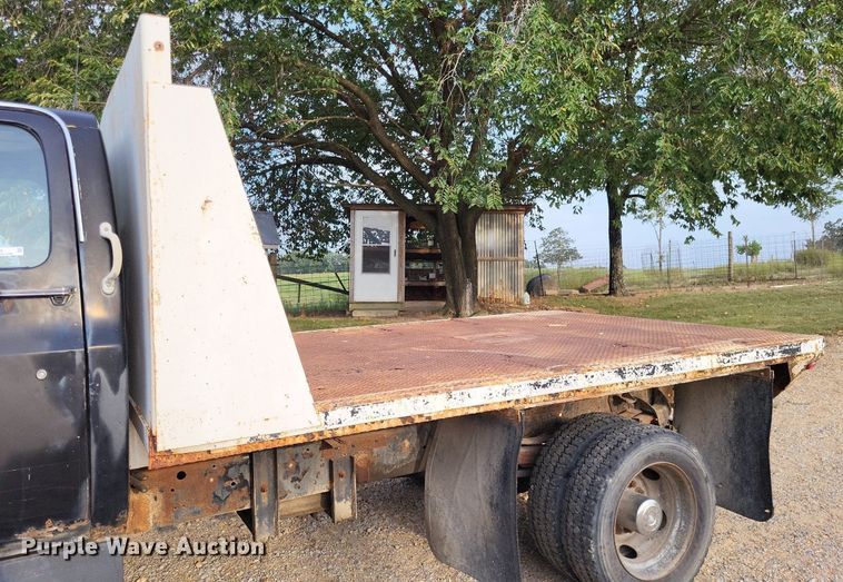 image for item LS9770 1986 Chevrolet C60  dump flatbed truck