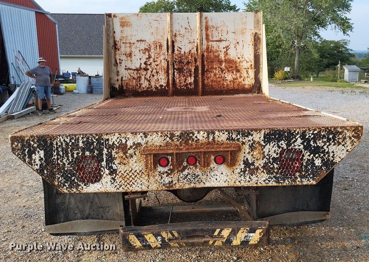 image for item LS9770 1986 Chevrolet C60  dump flatbed truck