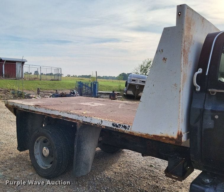 image for item LS9770 1986 Chevrolet C60  dump flatbed truck
