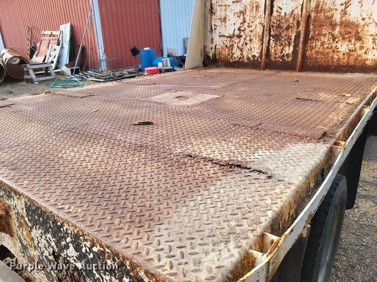 image for item LS9770 1986 Chevrolet C60  dump flatbed truck